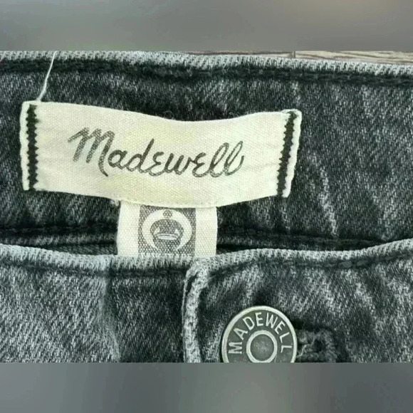 Madewell The Mid-Rise Perfect Vintage Straight Ripped Edition Size 27 - Picture 6 of 7